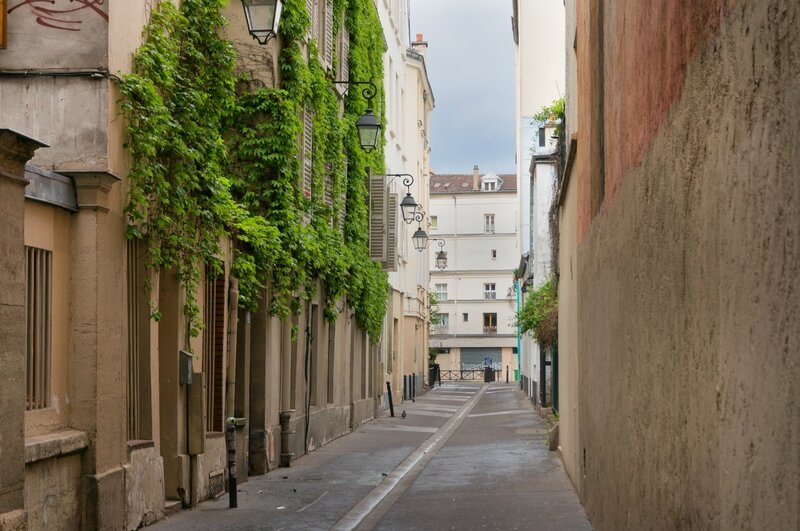 Passage des Marais, vers la place Bonsergent