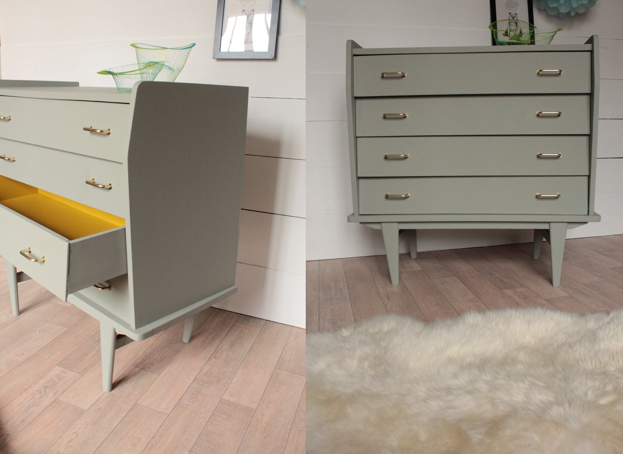 Chambre scandinave jaune – lombards
