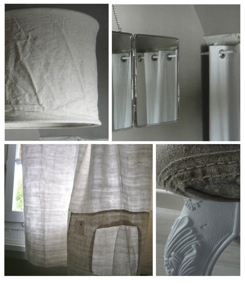 Changer de décor... grispomme ... Décor rideaux Lin