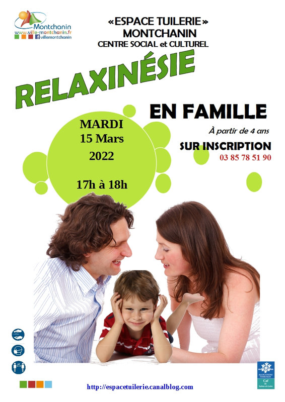 Relaxin Sie En Famille En Mars Espace Tuilerie Centre Social