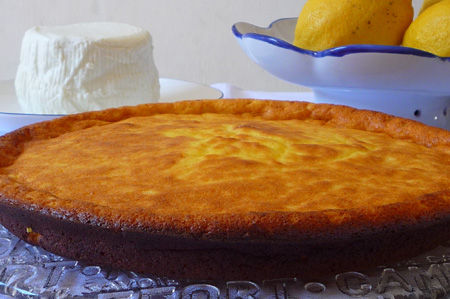 Fiadone : un gateau corse sans gluten iza kitchen Fiadone