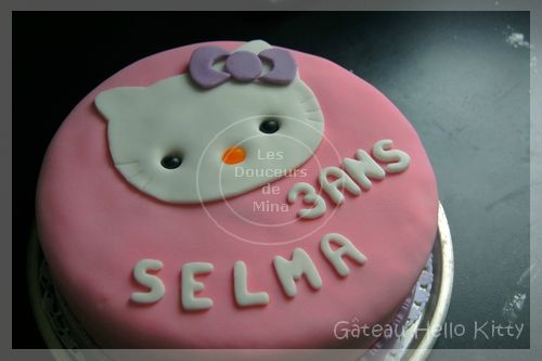 Gâteau anniversaire enfants Hello Kitty® Recettes gâteaux 