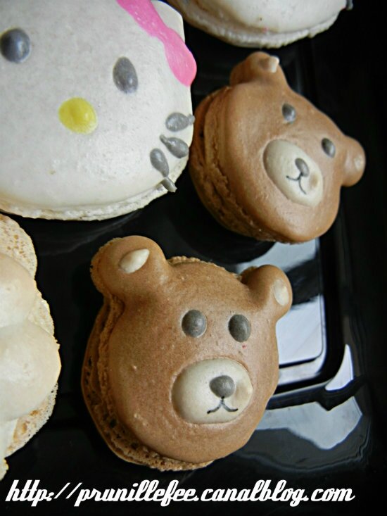 macarons oursons teddy bears macaron prunillefee