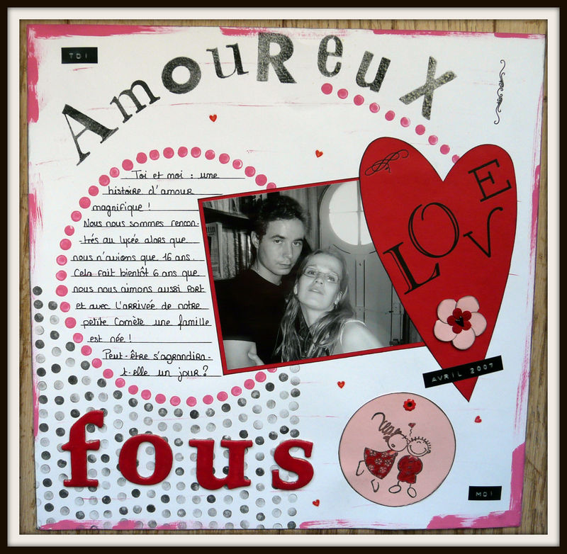 scrapbooking amour