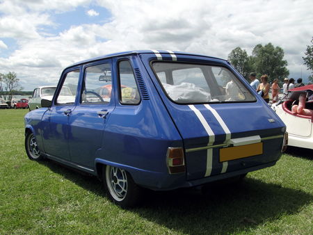 RENAULT 6 serie 1 1968 1973 Retro meus Auto Lac de Madine 2010 2