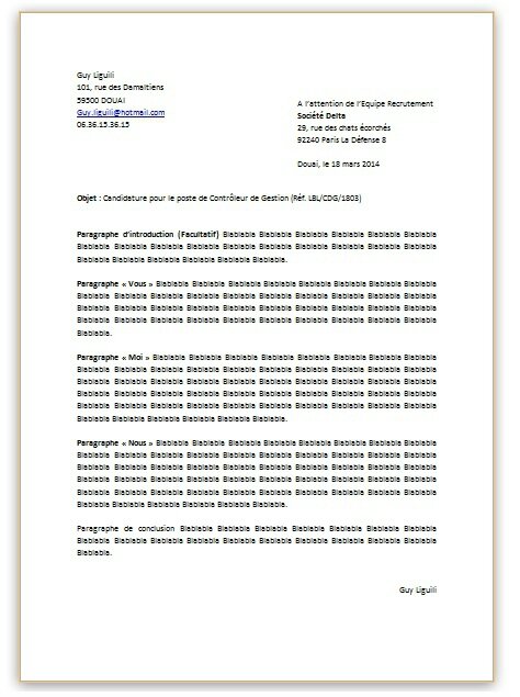 Comment Commencer Sa Lettre De Motivation