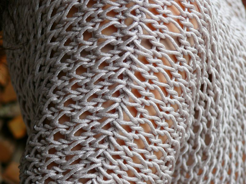 comment tricoter la maille liseuse