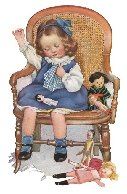 vintage doll clipart - photo #18