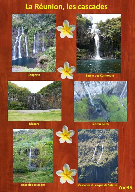 La Réunion, les cascades