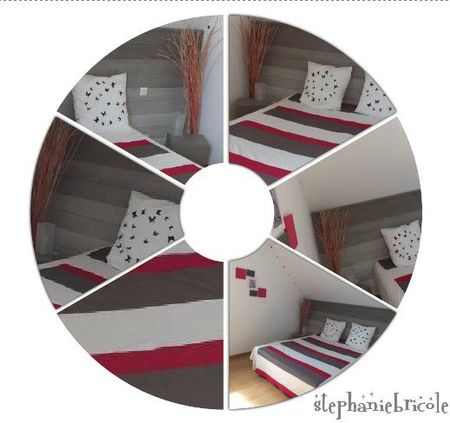Defi deco idée couture facile, faire soi même un dessus de lit ... Créatif Chambre Femme