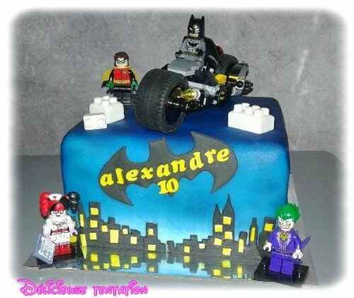 gateau batman lego 08