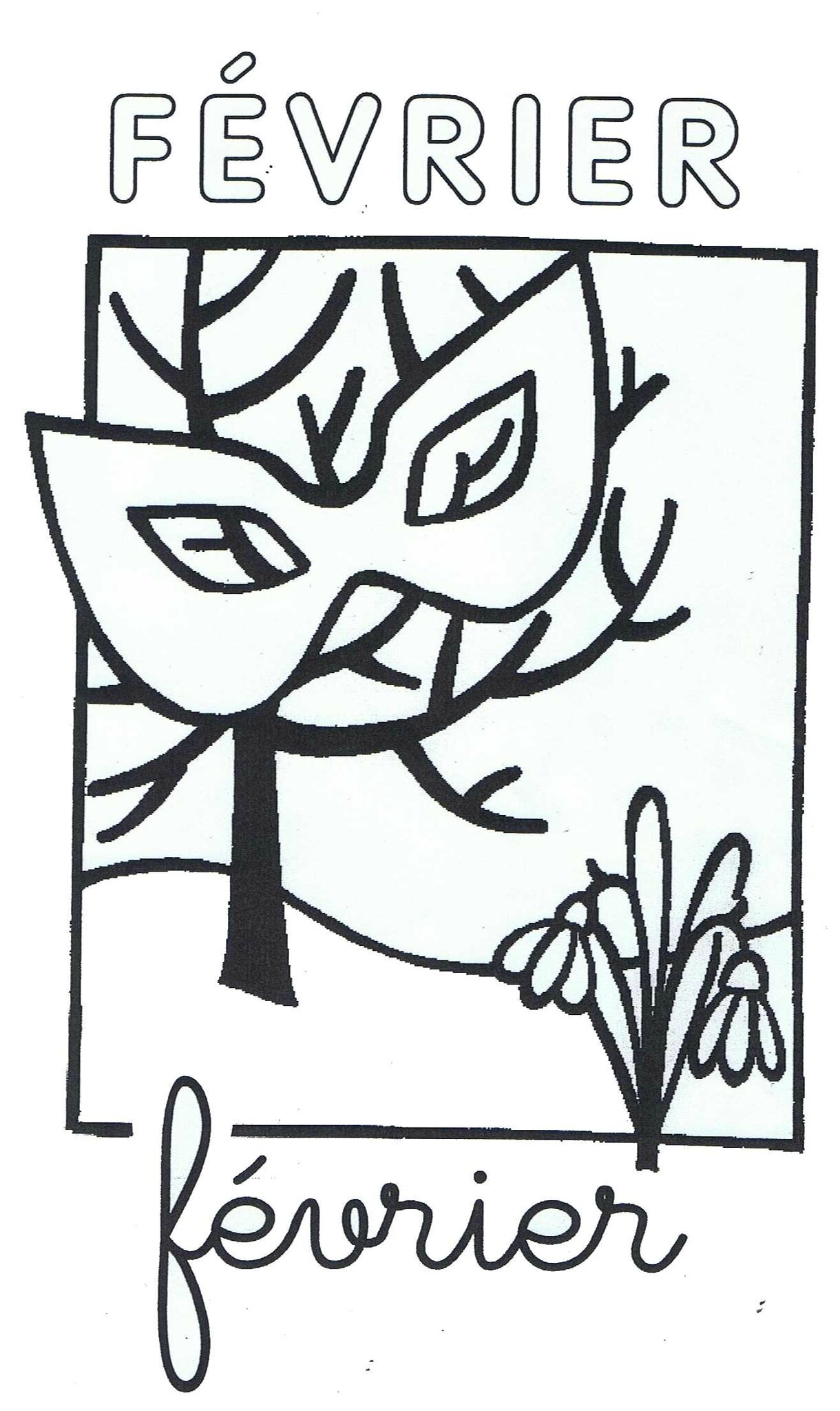 Coloriage Du Mois Maternelle