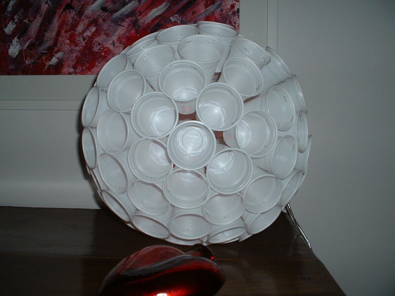 Décoration éphémère de Noel ou comment recycler des gobelets en plastique dans_ma_maison_002