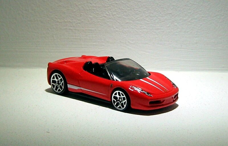 Ferrari 458 spider (Hotwheels 2014)