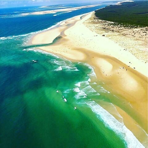 Photo-plages-des-Salie-sud-et-nord-la-Lagune-vers-Petit-Nice-dune-du-Pyla