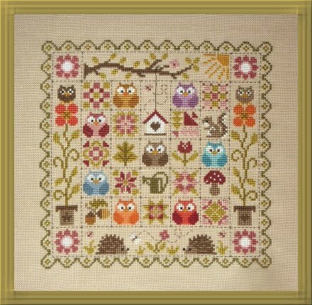 patchwork aux chouettes