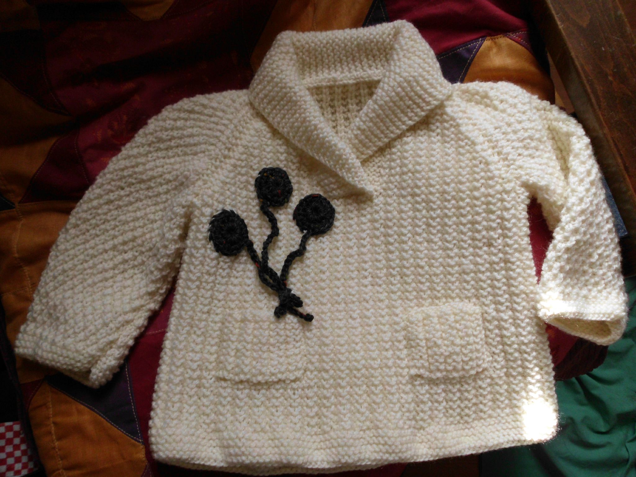 tricoter un col chale