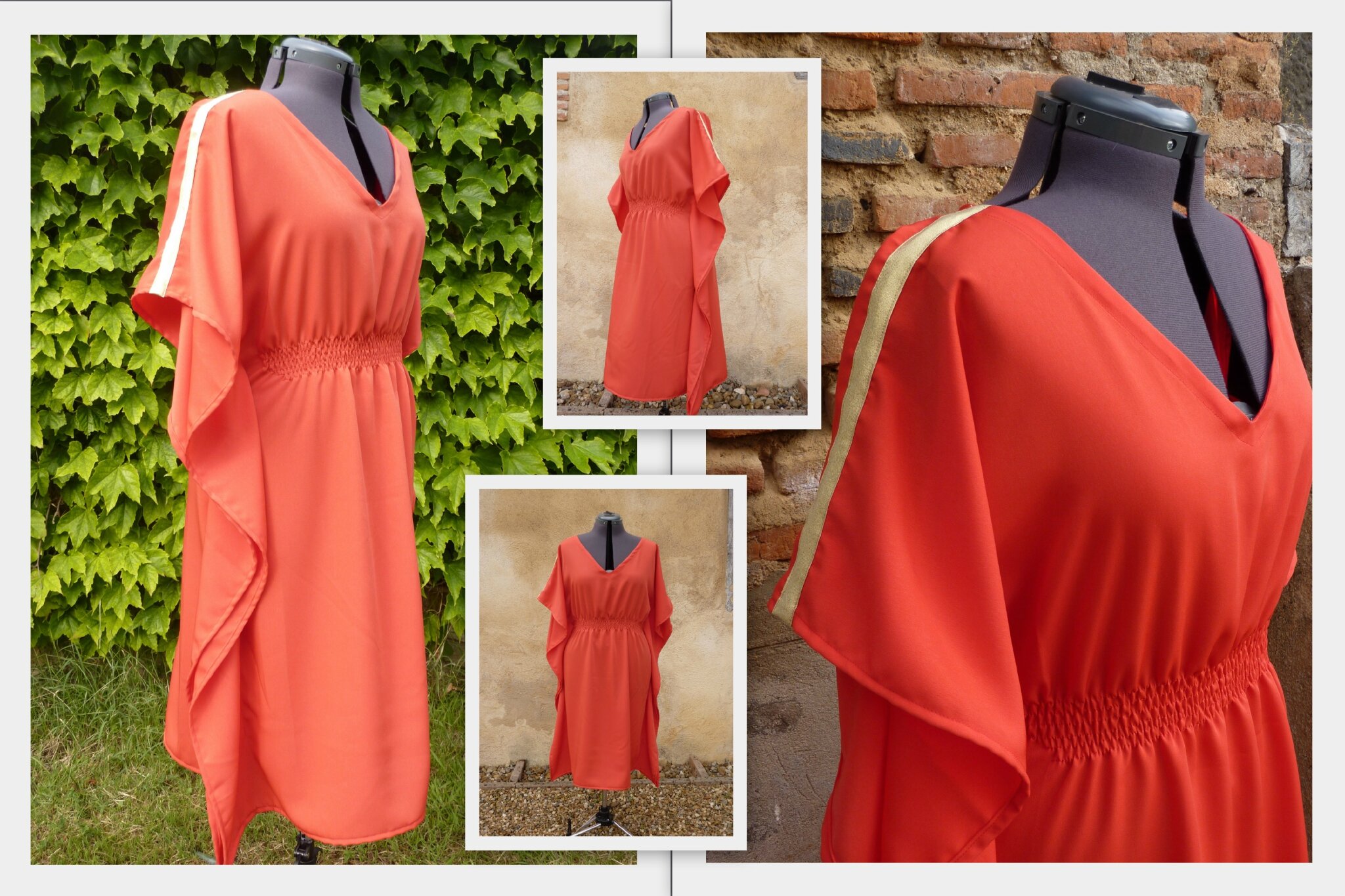 robe avec deux rectangles