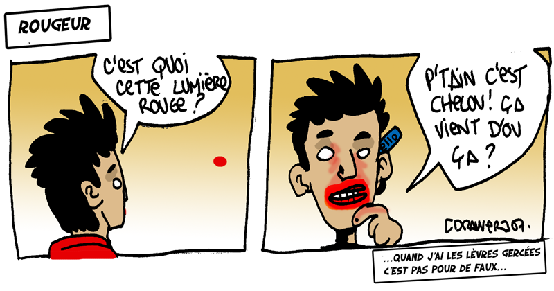 rougeur