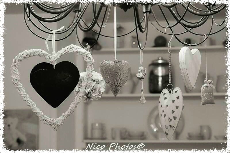Lustre suspension coeur les idées de julie