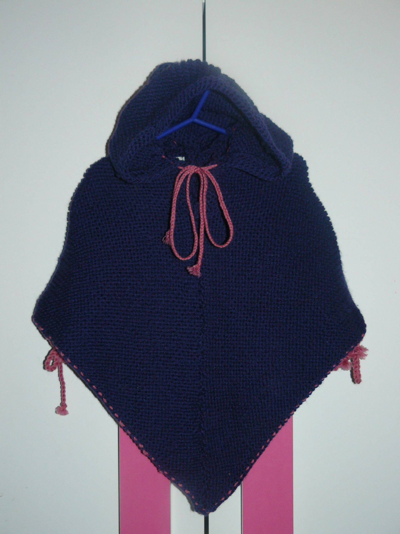comment tricoter un poncho pour femme