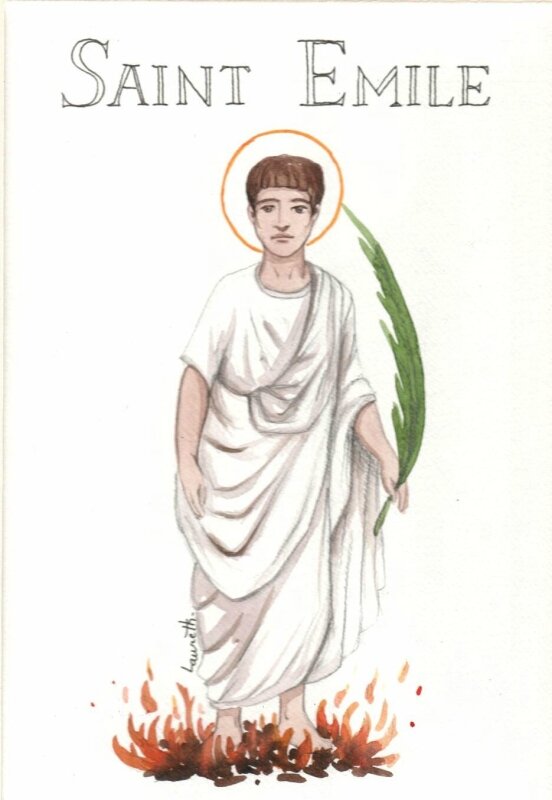 Résultat de recherche d'images pour "Icône de Saint Saint Emile (martyr de Carthage. + vers 250)"