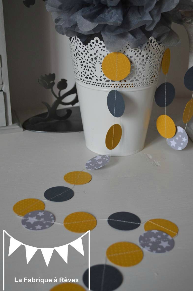 Linge de lit décoration et articles textiles bébé jaune, gris ...
