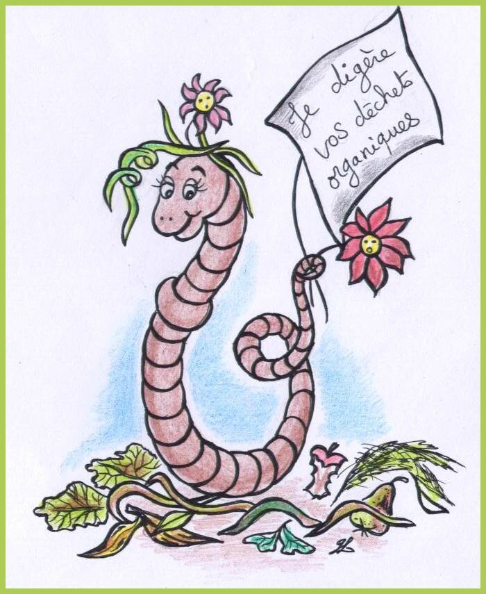 Résultat de recherche d'images pour "lombricomposteur dessin"