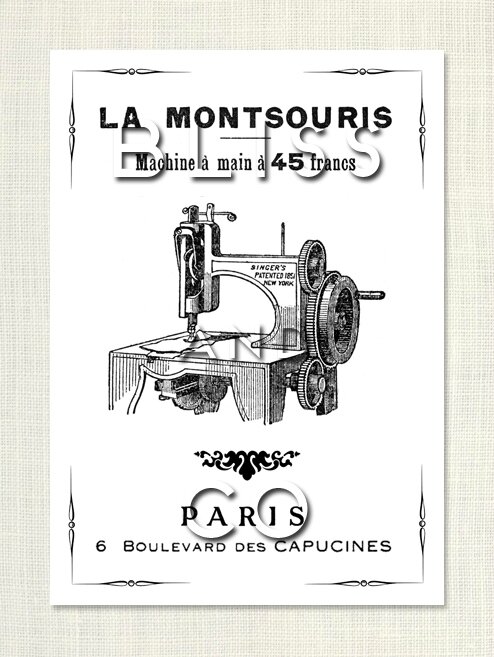 Transfert tissu textile Bliss and Co n°22