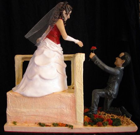 figurine mariage Amélie et Nicolas 172
