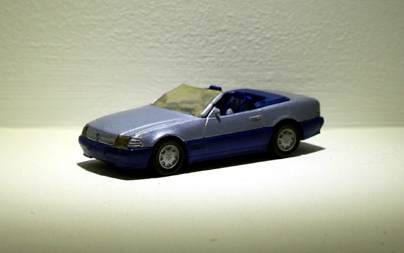 Mercedes 500 SL (ref 1011-1012) Siku