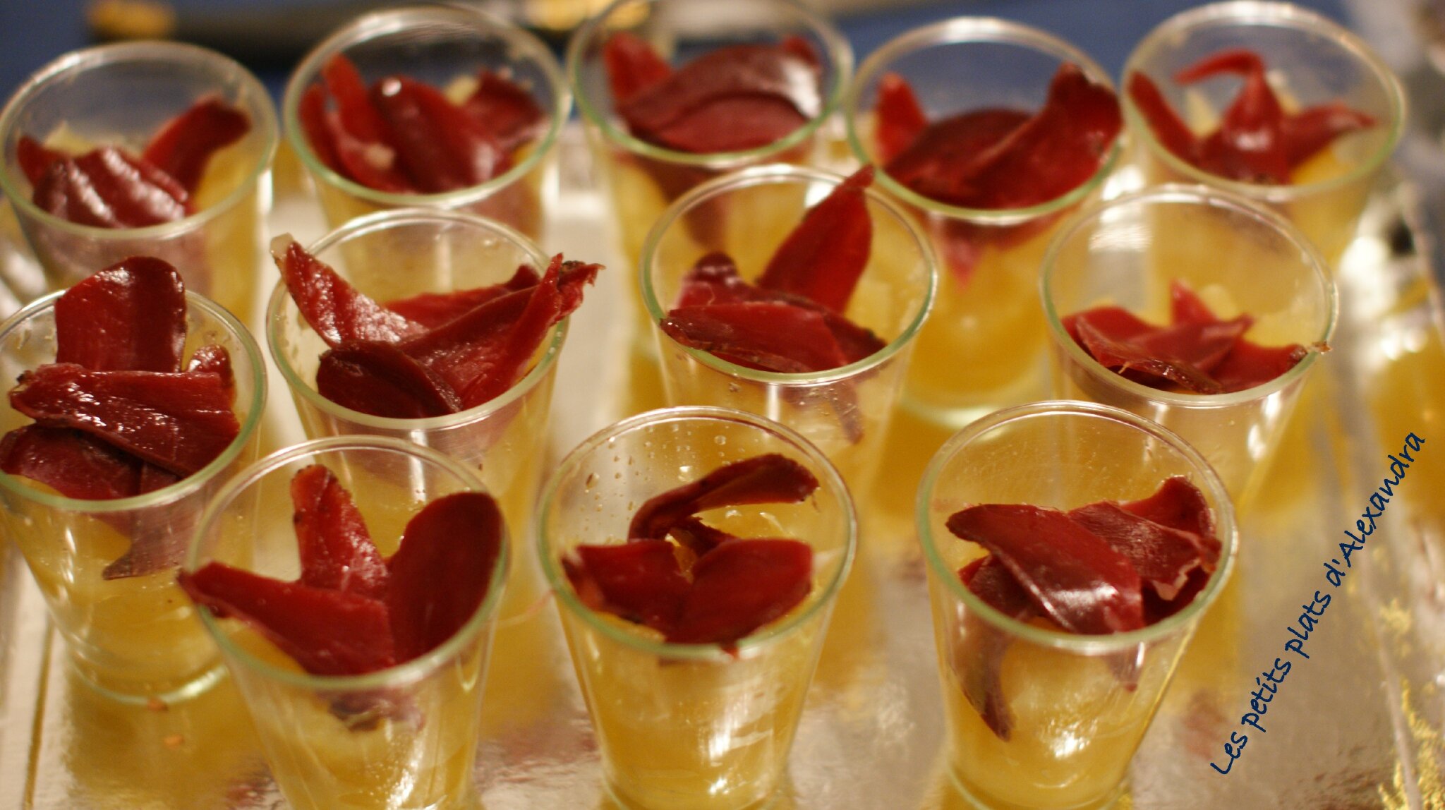 Lovely Verrines Aperitives De Noel #2: Verrine Magret Lovely Verrines Aperitives De Noel #2: Verrine Magret