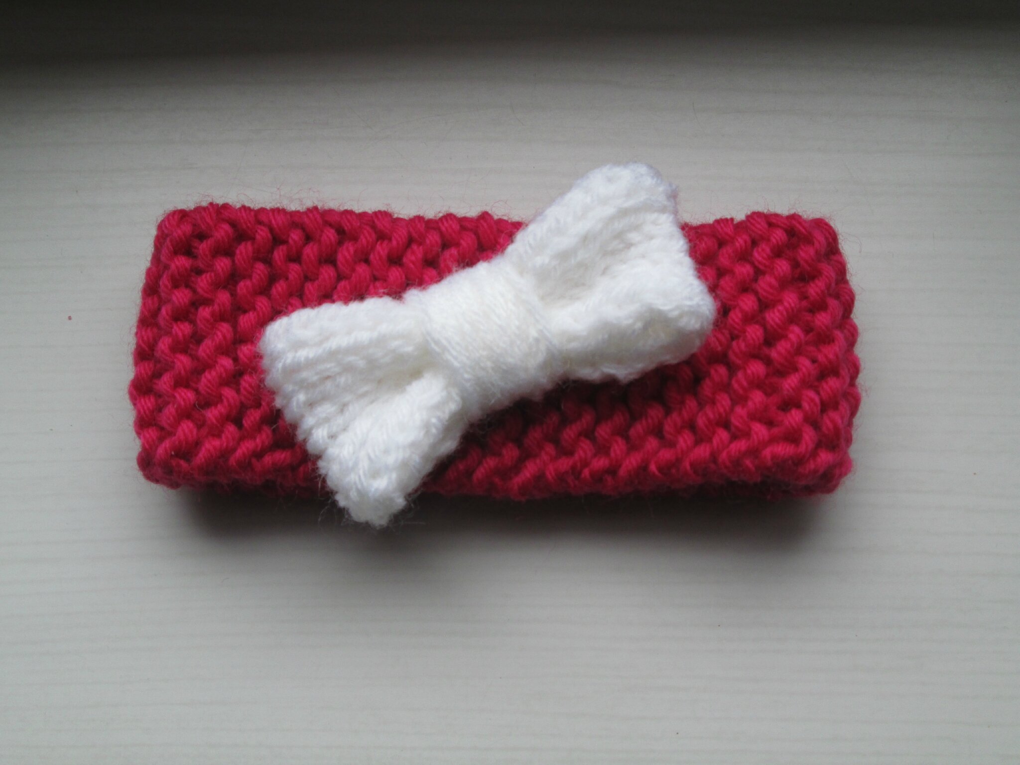 comment tricoter un bandeau pour bebe