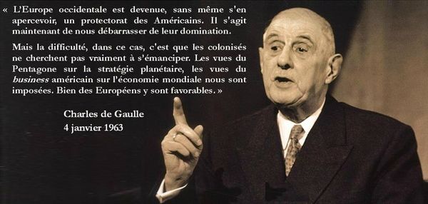 DE GAULLE USA le 4 janvier 1963