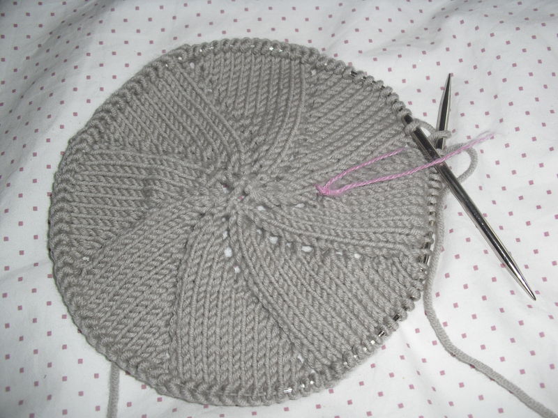 tricoter un rond