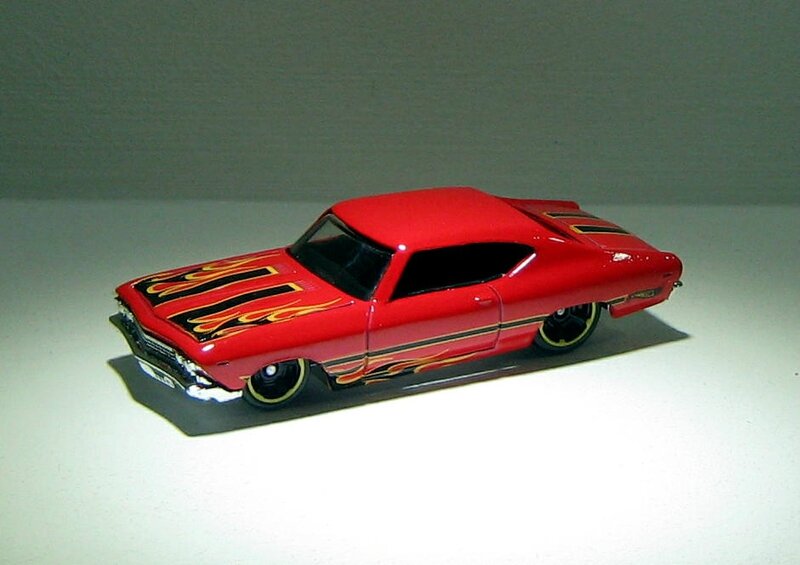 Chevrolet chevelle SS 396 de 1969 (Hotwheels 2013)