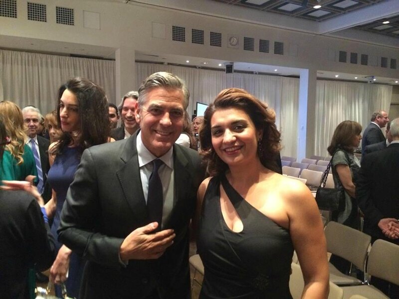 100 LIVES Event: George Clooney Joins Humanitarian Leaders to Launch Global Prize in NYC 102770482