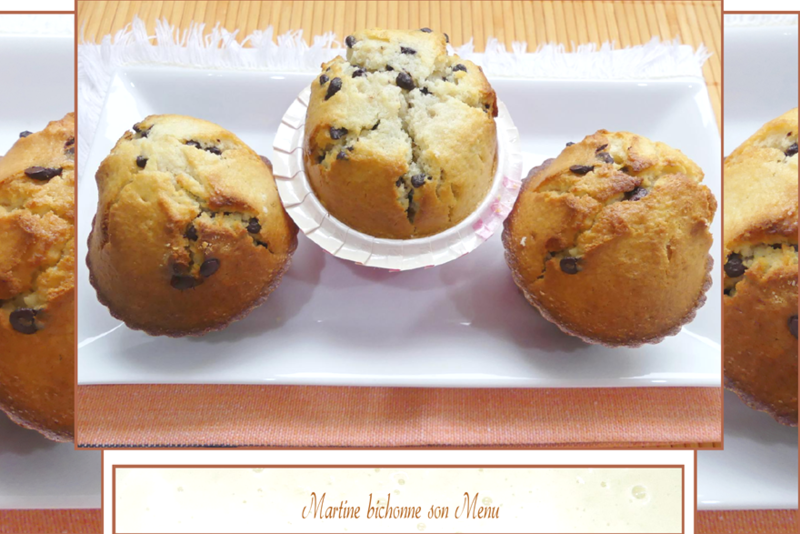 muffins et pépites de chocolat1 muffins et pépites de chocolat1
