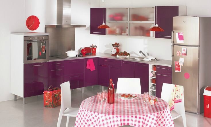 Idées de décoration d'une cuisine belle,pratique et moderne ... Cuisine table idées Pratique de