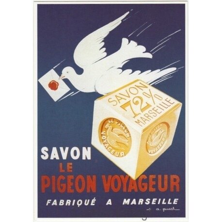 Savon Le Pigeon voyageur