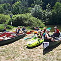 k Camps des jeunes sur la Loue
