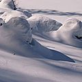 Bosses de neige Sol enneigé - Hautes -Alpes SuperDévoluy