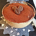 Tiramisu à la vergeoise et café