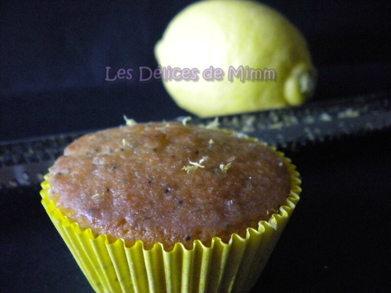 Petits muffins au citron et au pavot 2