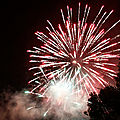 Feux d'artifice 14 juillet 2018 CAUDROT