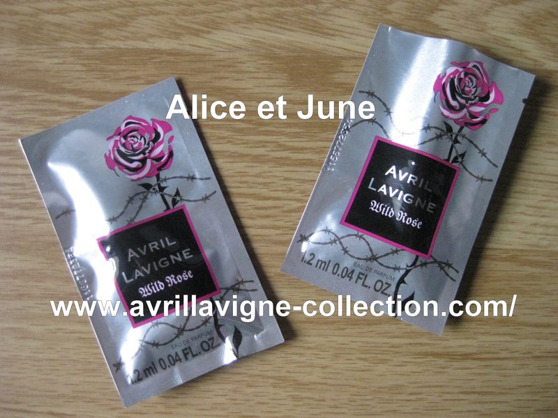 Wild Rose product - Echantillons promotionnels 1.2 ml