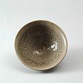 Greenware bowl with floral decoration, Yaozhou kilns, 12th - 13th century, Jin Dynasty (1115 - 1234)