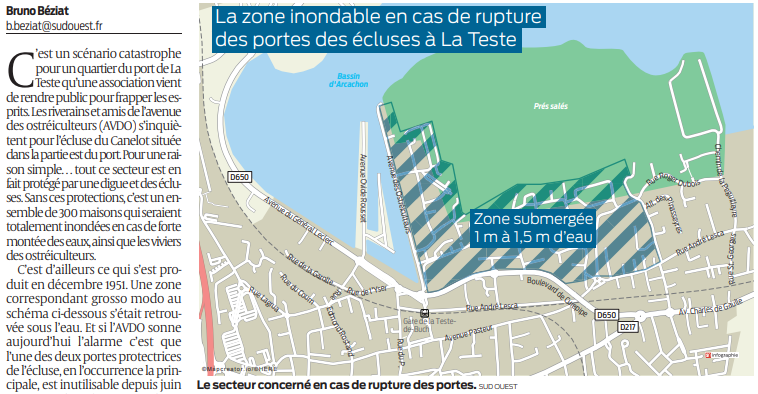 2020 12 05 SO La ville rassurante sur le risque d'inondation au port2PNG