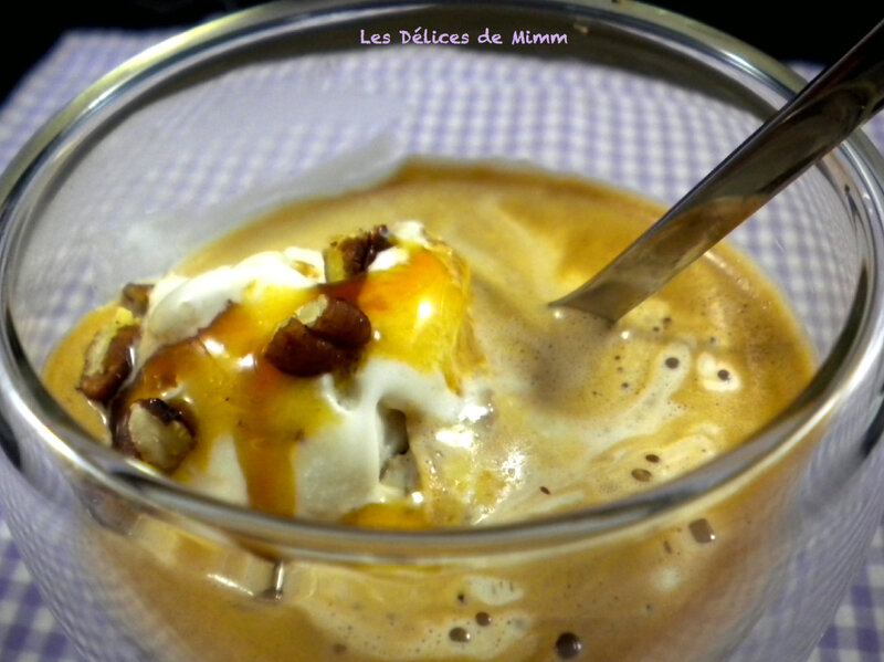 Affogato, caramel et noix de pécan 4