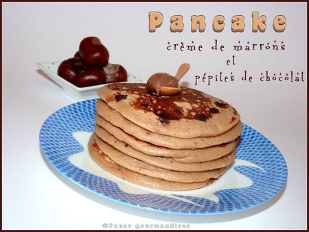 pancakes à la crème de marrons et pépites de chocolat (30)